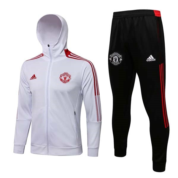 Hoodies Manchester United 2022 Weiß